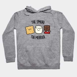 The S'more The Merrier Cute Smore Pun. Hoodie